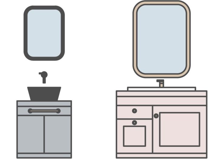 セカンド洗面台というアイデア。メリットとおしゃれなリフォーム事例をご紹介：セカンド洗面台の用途