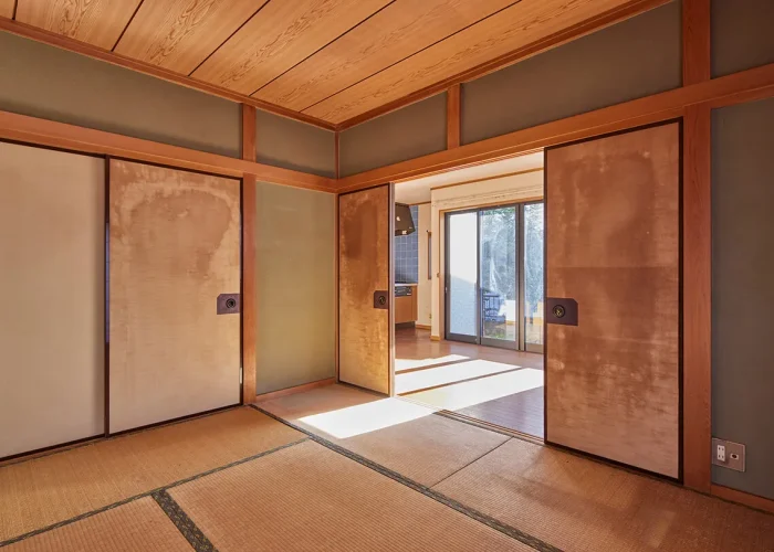【松戸リフォーム展示場】和室からLDKを見る